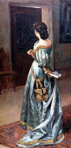 La Carta, 1900, Pedro Lira La Carta, 1900, Pedro Lira
