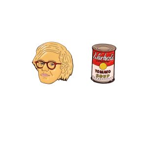 Pin Doble Andy Warhol