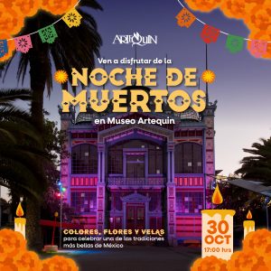 Afiche Noche de Muertos 30 de Octubre